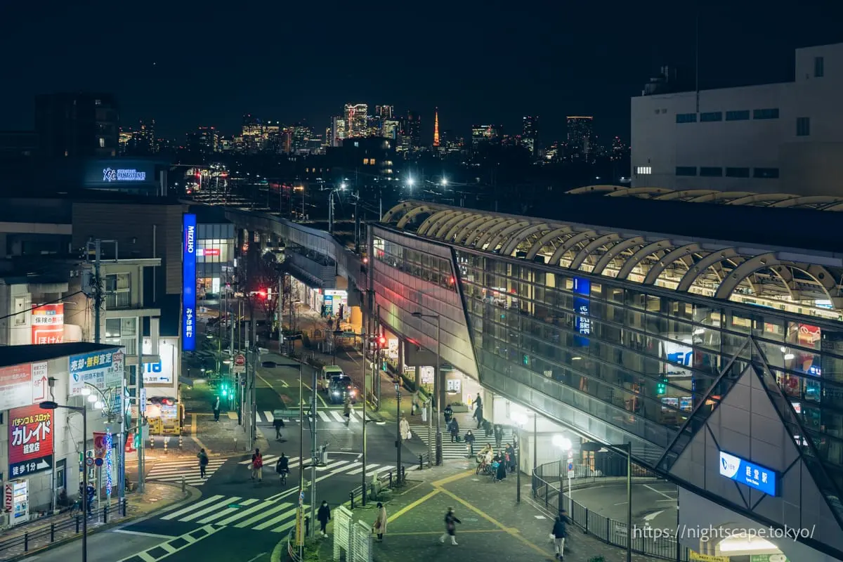 쿄도역 주변 야경①