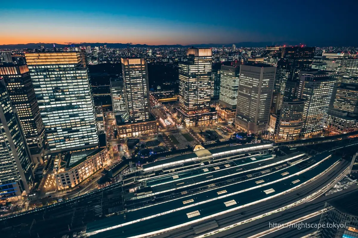 불가리 도쿄の夜景
