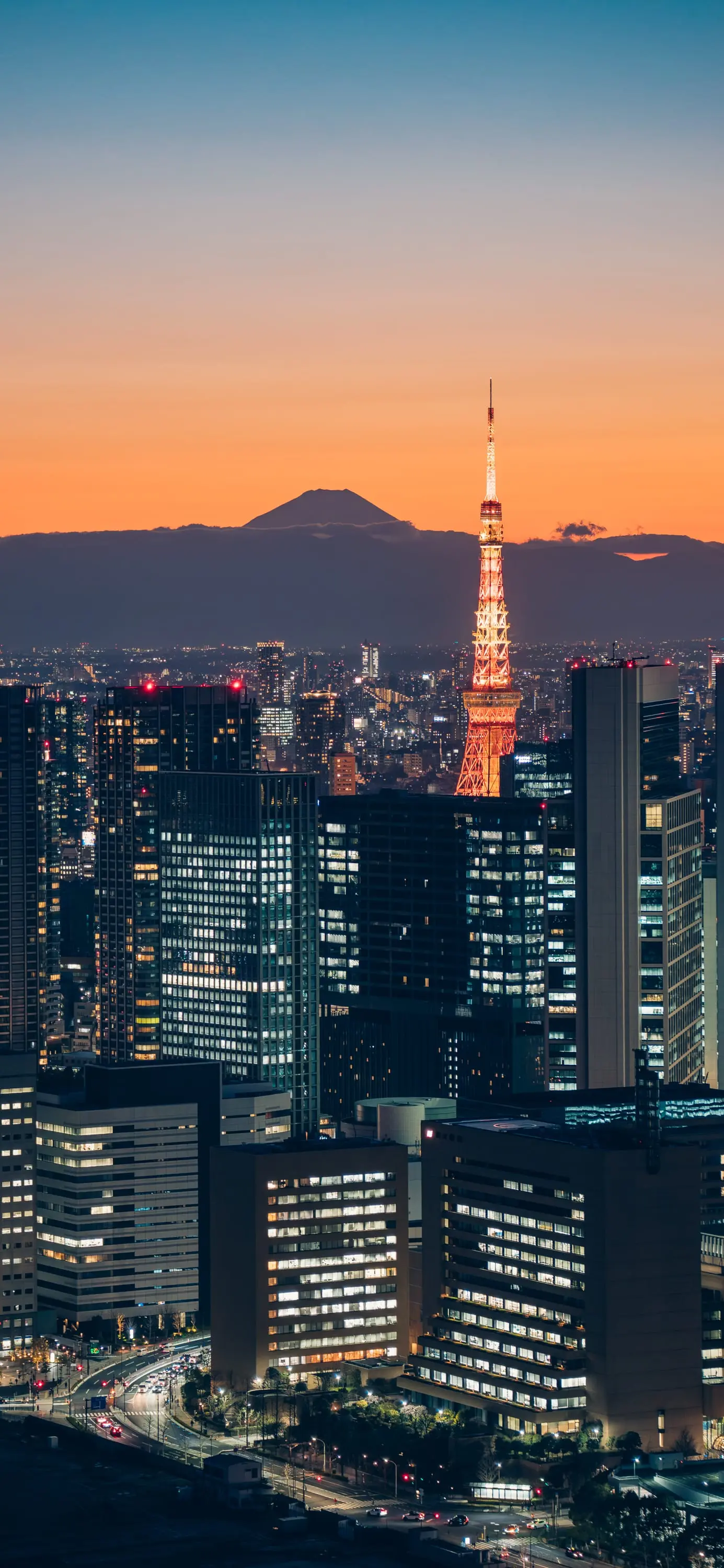 富士山與東京鐵塔