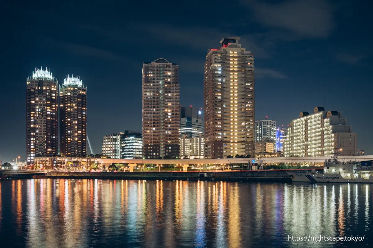 台場方向夜景