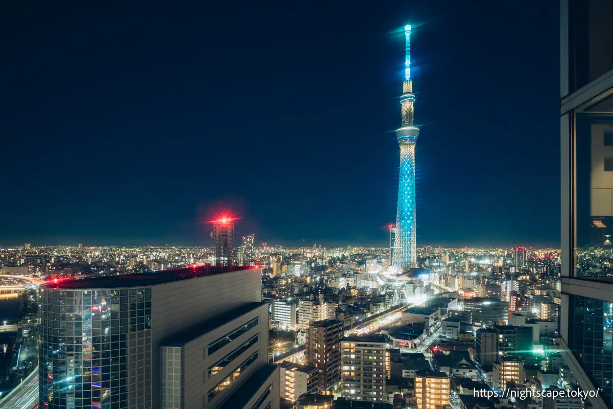 Illuminated Tokyo Skytree